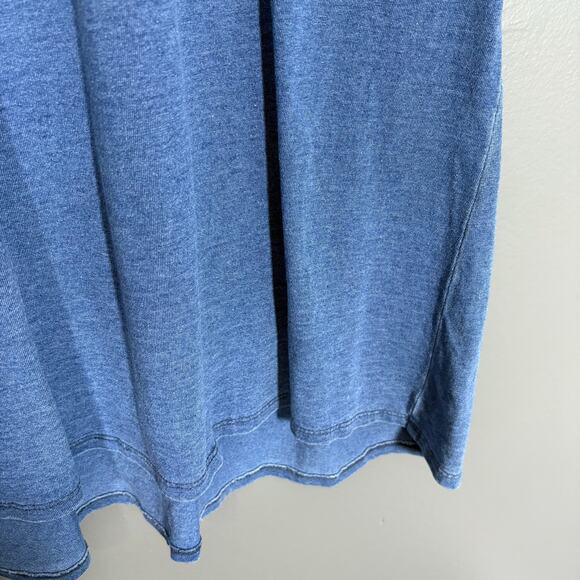 J Jill Pure Jill Indigo Women's Overdyed Chambray Top - Size Medium - Minimalist - Picture 3 of 6